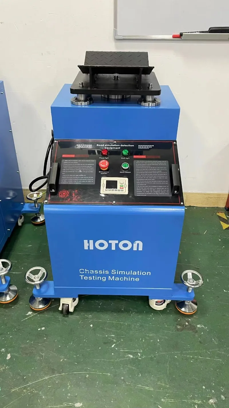 เครื่องจำลองการสั่นสะเทือนแบบคงที่ 3.6T X3600 สำหรับตรวจสอบเสียงผิดปกติของระบบกันสะเทือนของแชสซี  เครื่องทดสอบแชสซีแบบจำลองการขับขี่บนถนน