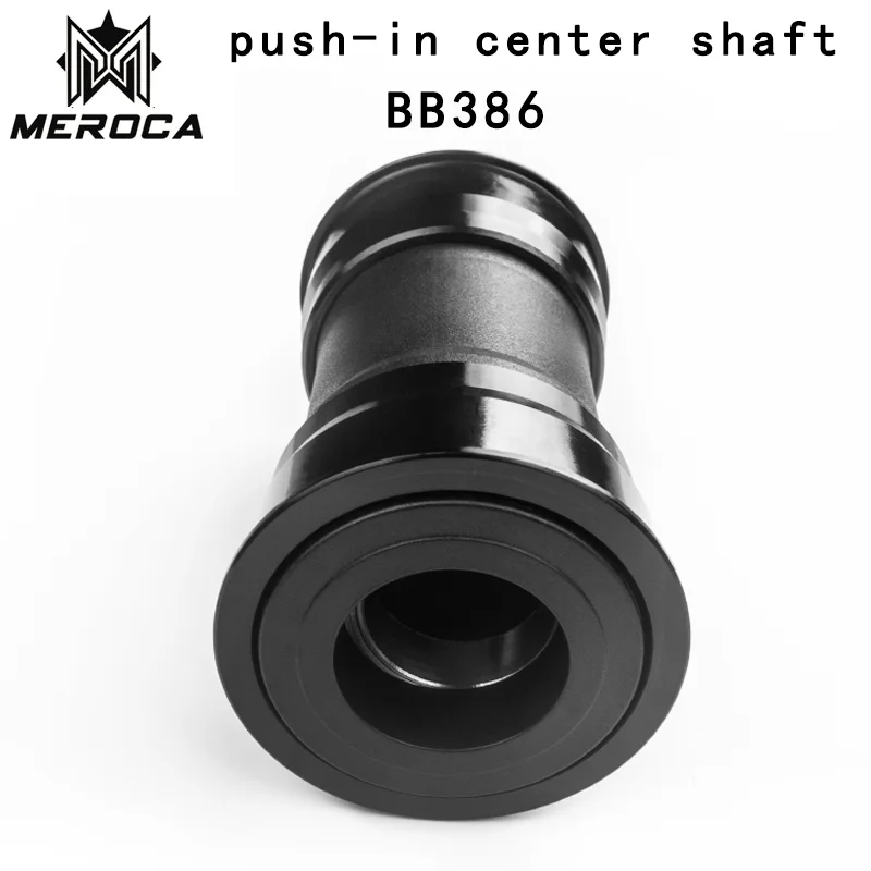 MEROCA BB386 Press Fit Bicycle Bottom Bracket Install Tool Steel Ceramic Bearing 24 30mm MTB Road Bike BB DUB For  Crankset