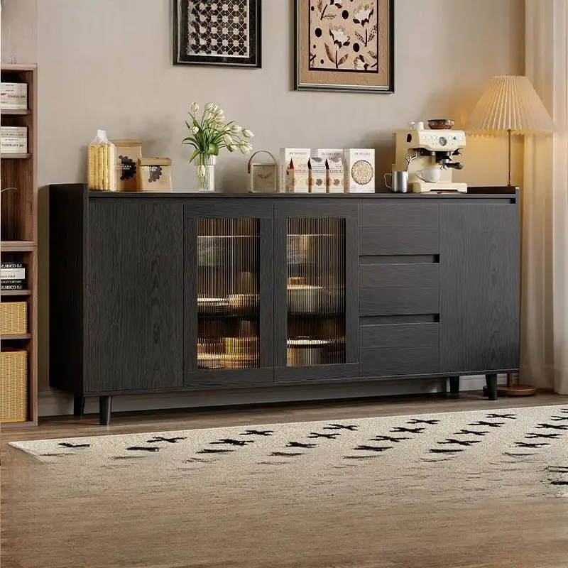 

Black Living Room Cabinets Decoration Storage Kitchen Living Room Cabinets Drawers Apartments Armoire De Rangement Furniture