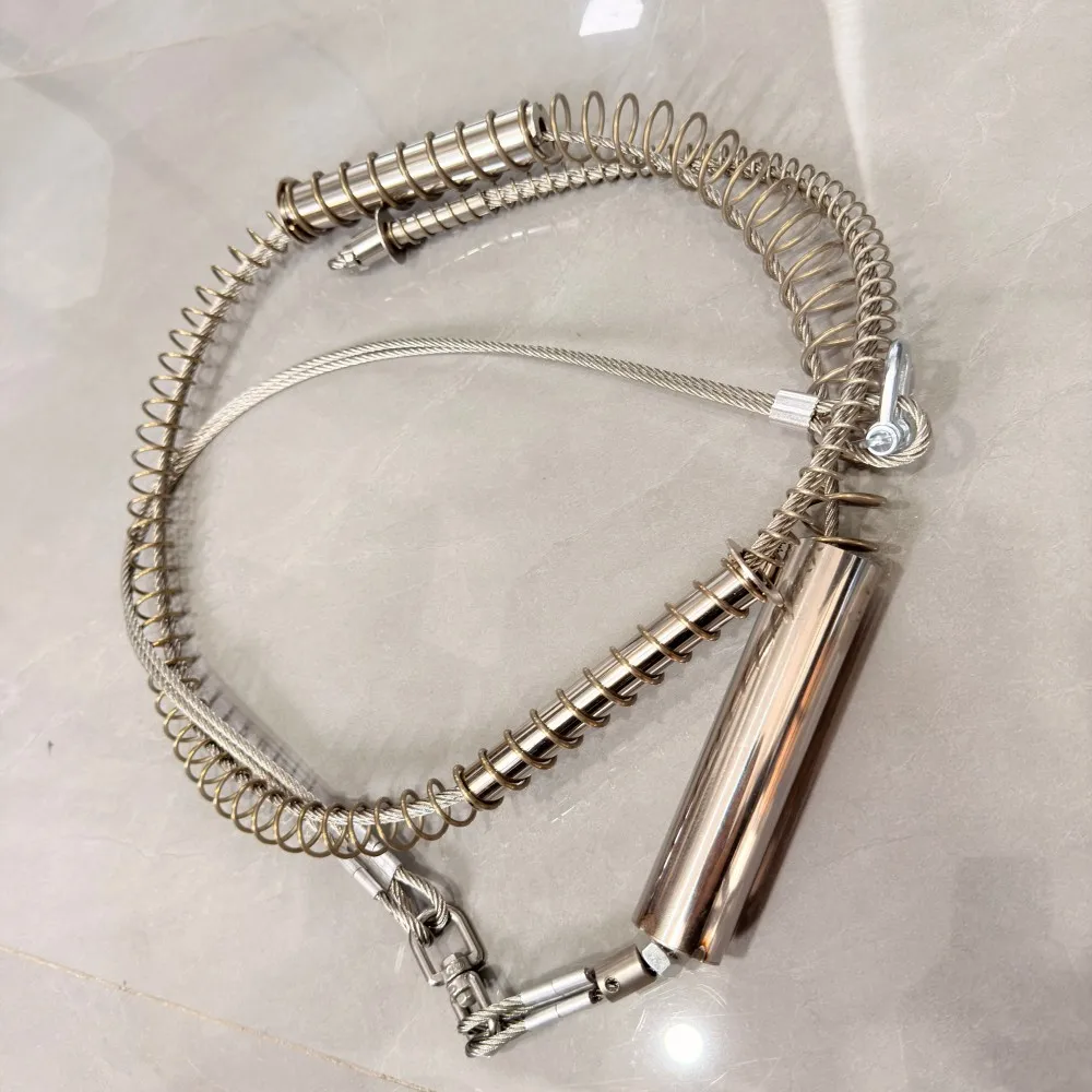 

1 шт. усиленная сменная пружина с гайками диаметром 4 мм для ловушек для диких кабанов, лис и мышей