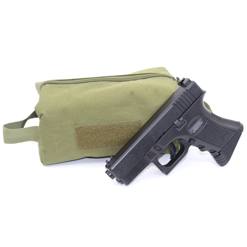 Tactical 1000D Nylon Sundry Bag CS Accessories Bag Bullet Storage First Aid KIit Portable Sorting Bag Dump Bag Ammunition Bag