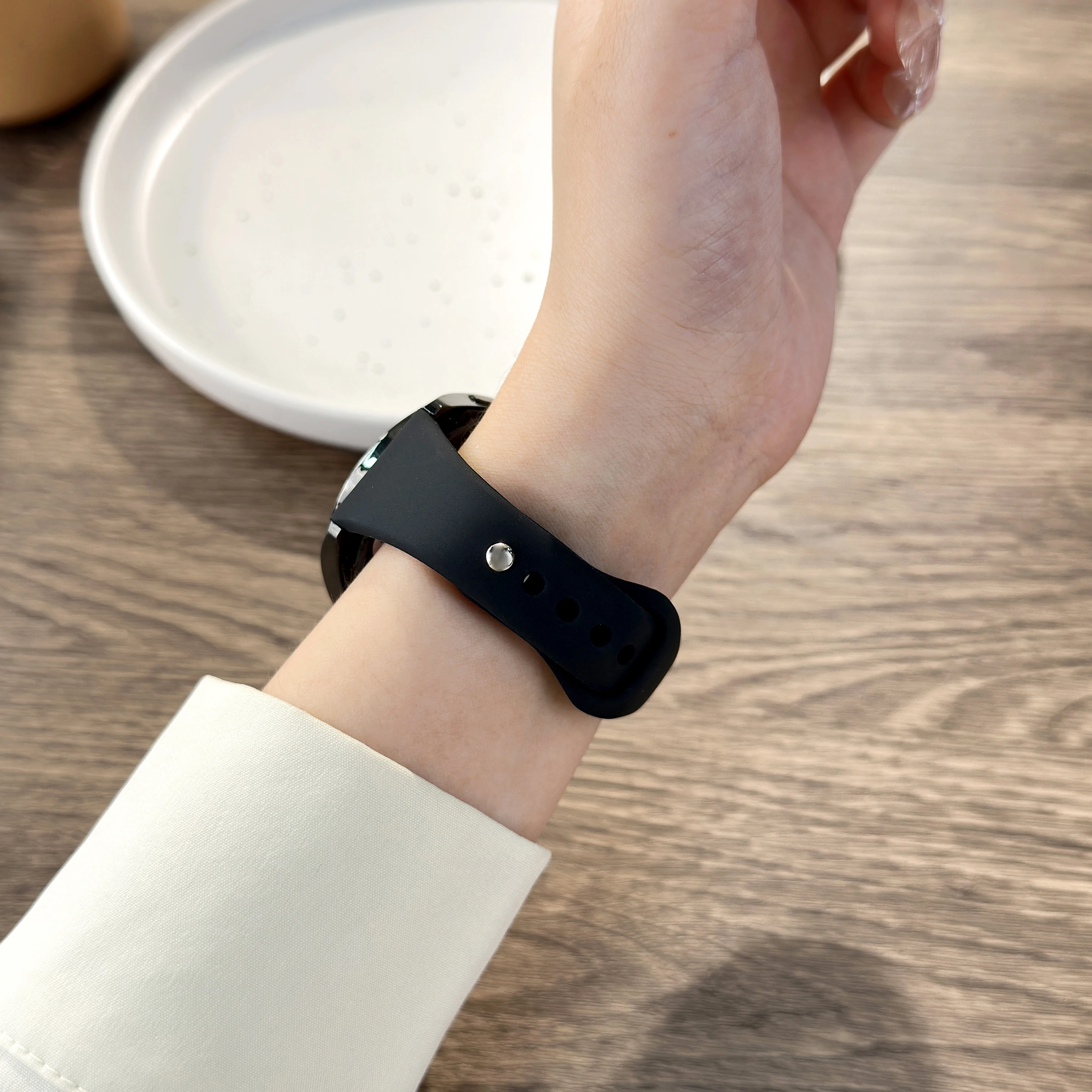 18mm 20mm 22mm Band For Samsung Galaxy watch FE/7/6/5/pro/4 Classic Silicone bracelet Huawei watch GT 4-5-3-2e 41 45 46mm strap