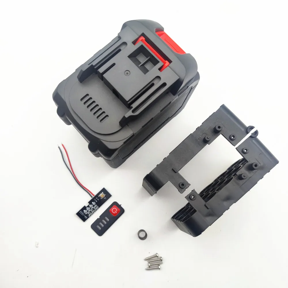5s4p 18650 Power Tools Case 21v Battery Storage Box Wireless Electric Angle Grinder Cutting Li-Ion