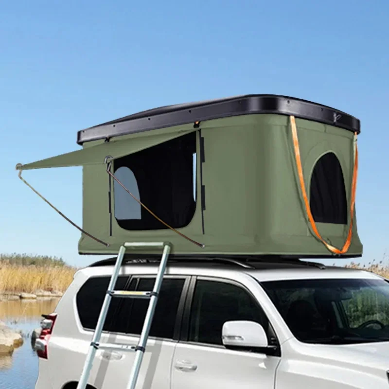 Auto Accessories Quick Automatic Opening Waterproof Hard Shell Rooftop Tent Suitable For SUV Outdoor Travel