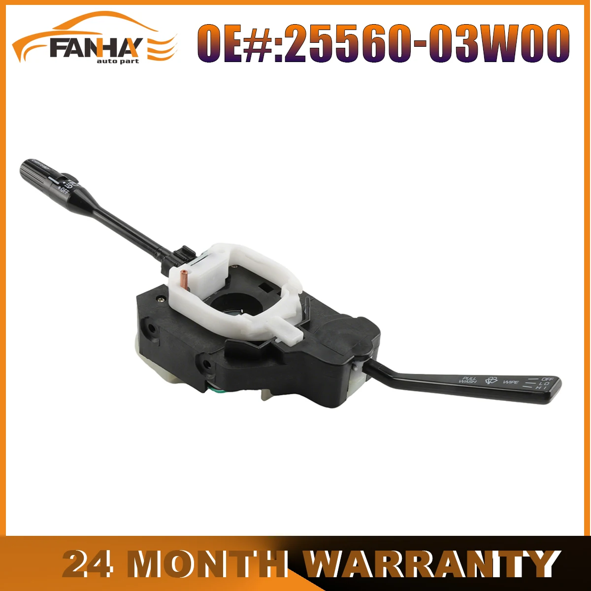 Conjunto de interruptor de señal de giro de coche LHD 25560-03W00 25560-06W10 para Nissan 720 Pickup 1980-1981 interruptor combinado