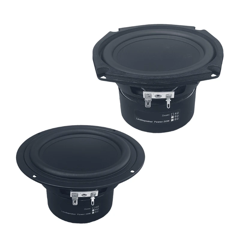 Quality 5.25Inch Low Frequency Subwoofer Speaker for Rich Sound and Enhances Music Enjoyment Surround Sound Enhancement