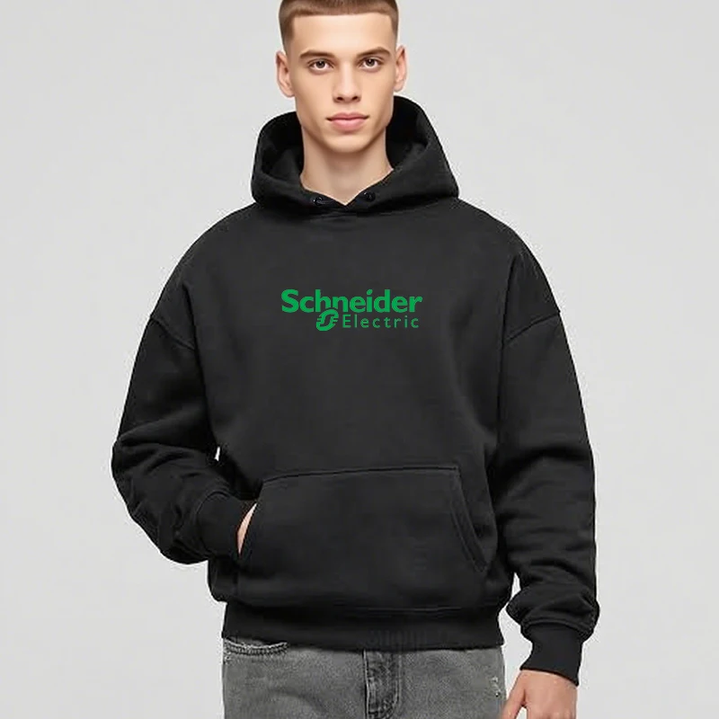 

Cotton Hoodie Long Sleeve Tops S-Schneiders Pullover Hoodies for Man Adult Men Costume Y2k Clothes Fall Sweatshirt Street Style