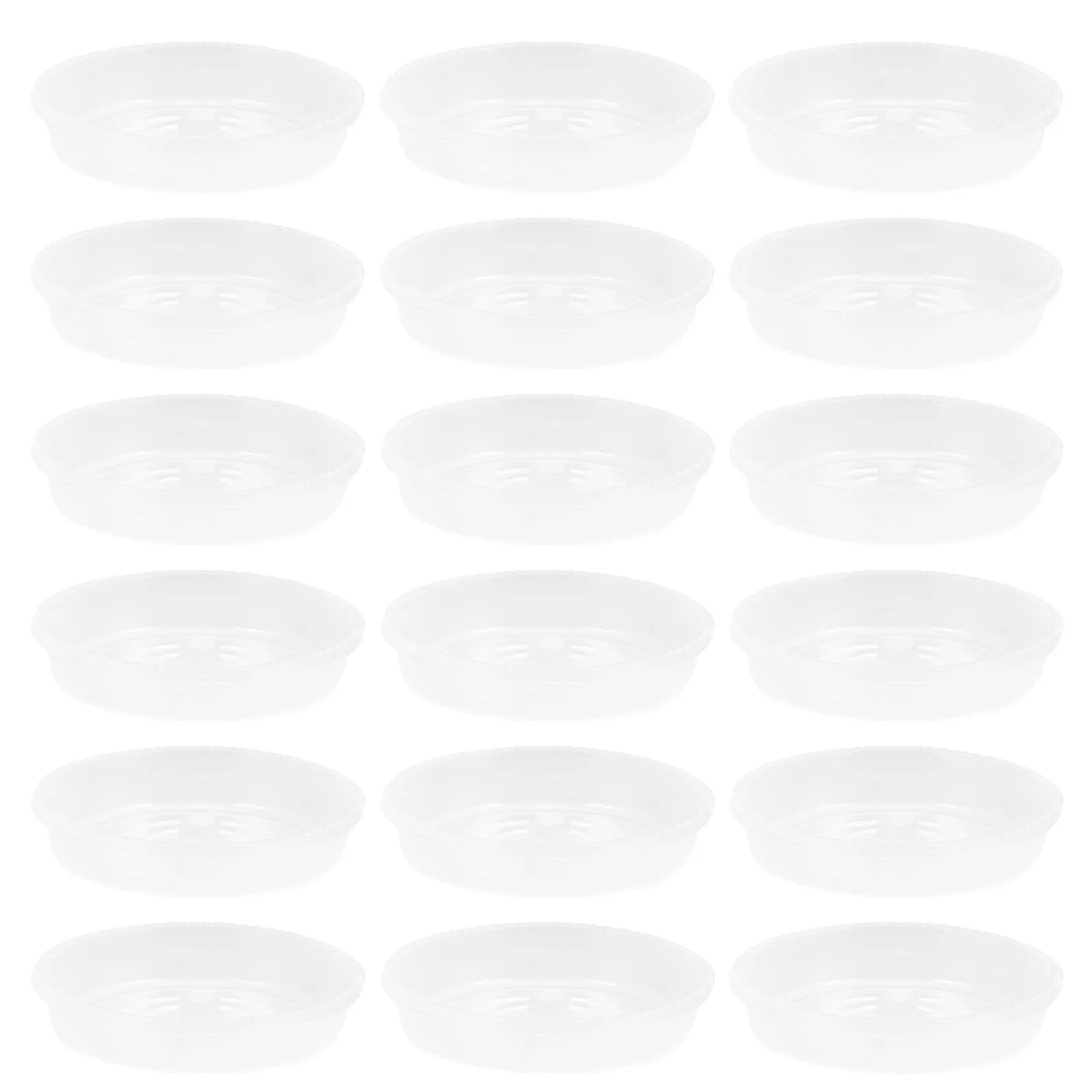 30Pcs Potted Plant Trays Plastic Flowerpot Bases Anti-Slip Sun Resistant Aging Proof Water Holding Gardening Supplies