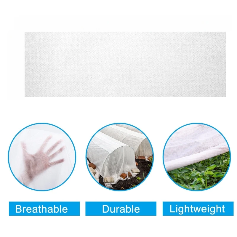 Winter Plant Covers Freeze Protection Floating Row Blankets for Fruit Vegetables Tree Cold Weather Yard Garden Tools Frost Cloth