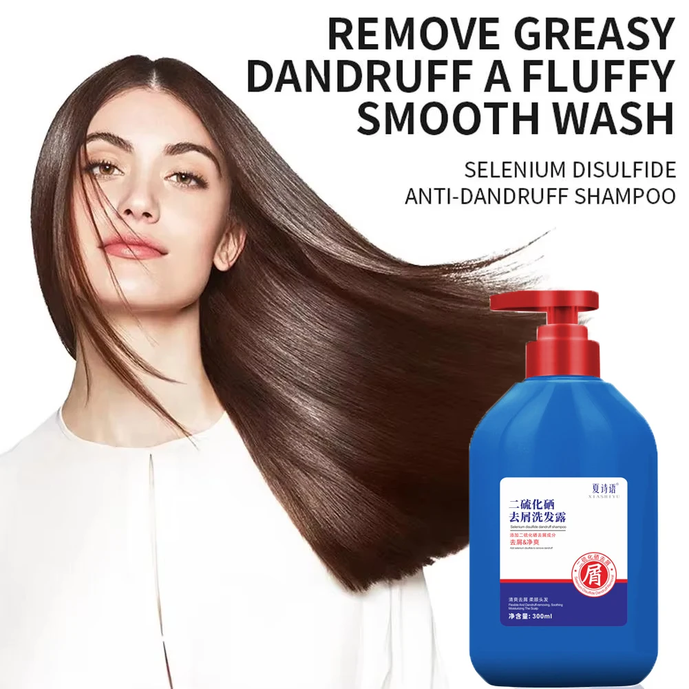 شامبو كبريتيد السيلينيوم للتنظيف العميق وإزالة القشرة وتقليل حكة الرأس وزيت التوازن ويقوي جذور الشعر وشامبو الشعر المنفوش #3