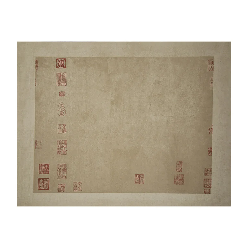 Retro Xuan Paper Small Regular Script Calligraphy Creation Competition Papier Chinese Brush Calligraphy Special Works Rice Paper