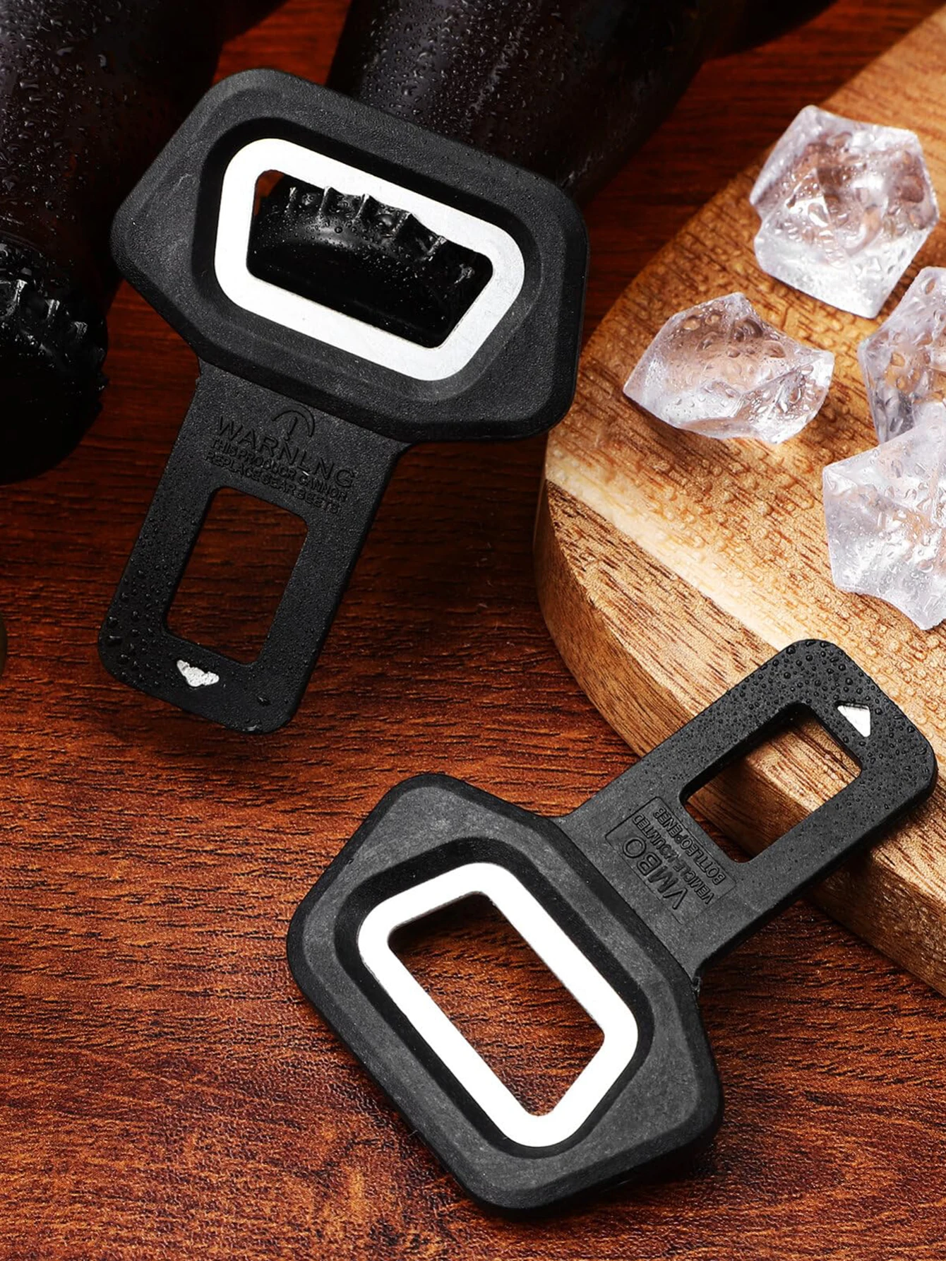 2PCS Beer Bottle Opener,Flat Manual Bottle Cap Opener, Sturdy and Durable Flat Bottle Opener for Home, Restaurants, Bars