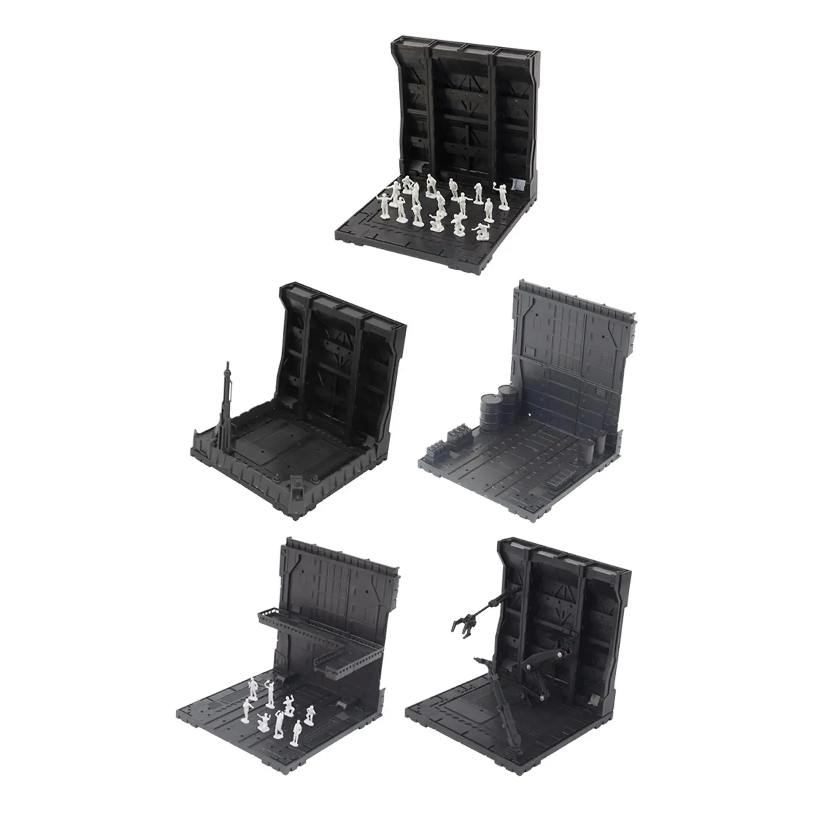 Interlocking Display Base Model Kit,Display Stand,Home Decor Universal Toy Storage Garage RG Organizer Easy to Install