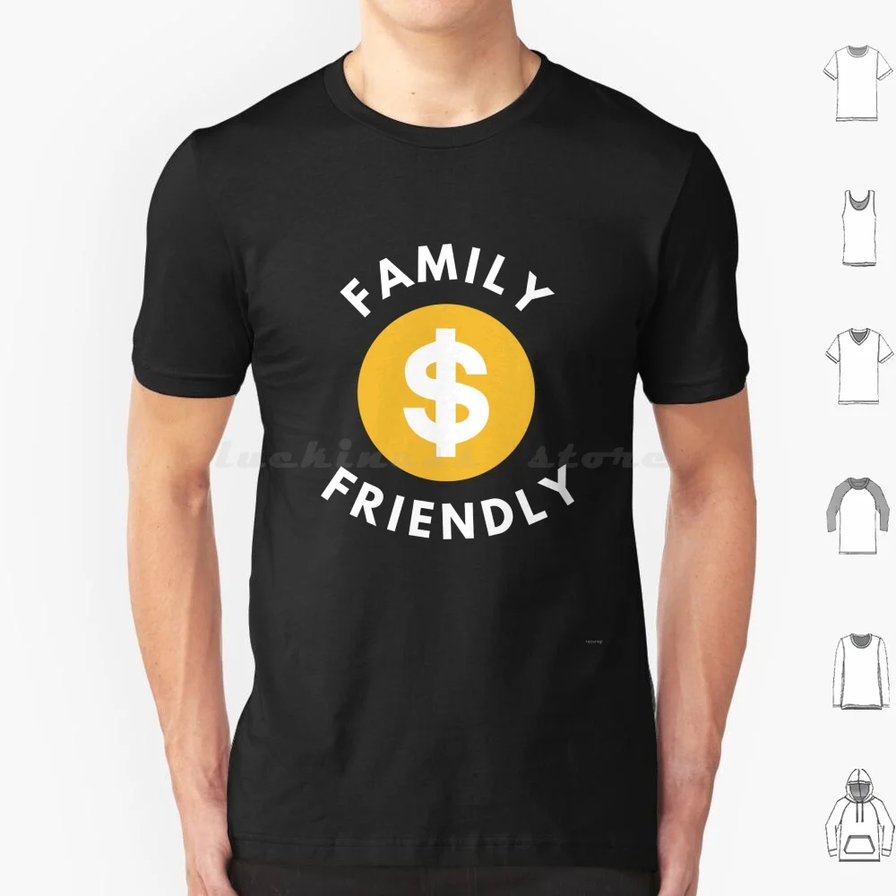 Family Friendly-Youtube Symbol T Shirt Cotton Men Women Diy Print Demonestized Youtuber Youtube Money Meme Ad Revenue Pewdiepie