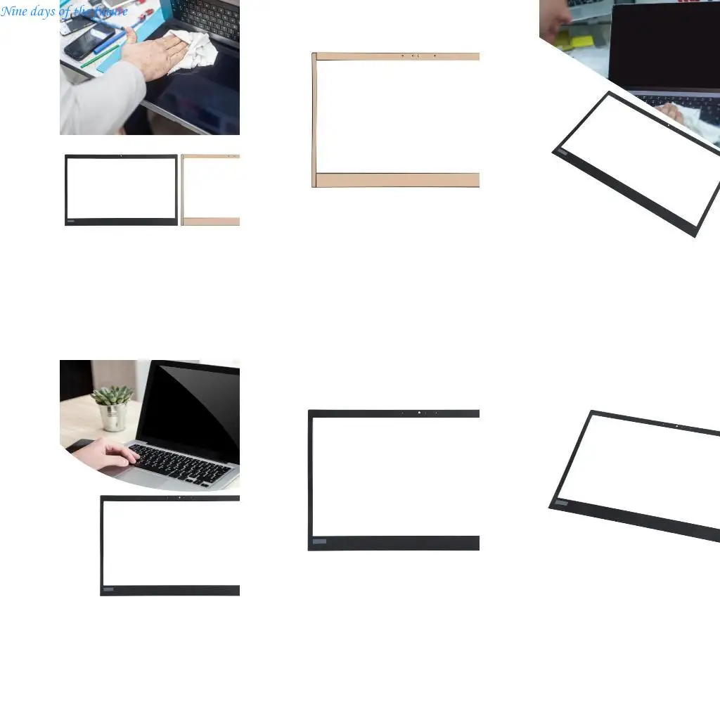 

Replacement Screen Frame Sticker for Laptops, Easy Application, Single Camera Version E65A