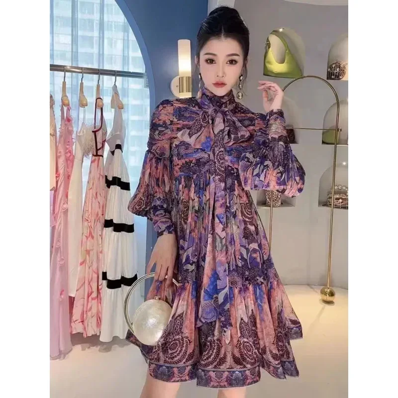 

WOMEN'S dress floral linen elegant long dresses casual vacation beach party dresses woman clothing fashion summer dresses 2024