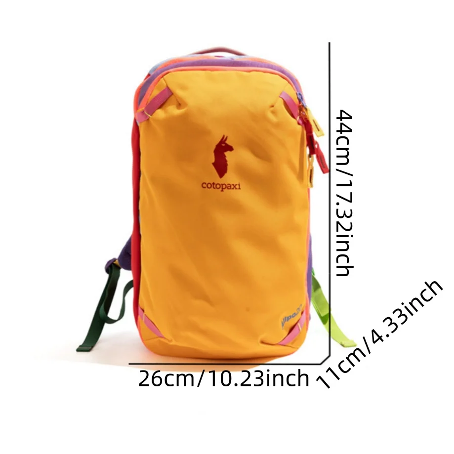 20L Travel Contrast Color Casual Outdoor Backpack for Hiking Camping Commuting Short Trips Unisex Carry-On Luggage Bag view 3