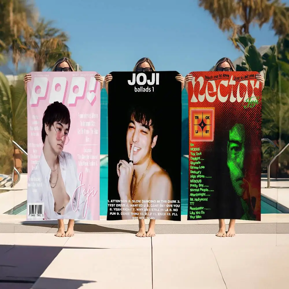 

Singer Joji Большие пляжные полотенца из микрофибры Быстросохнущее полотенце Песочные пляжные полотенца Полотенце для бассейна для путешествий Плавание в бассейне Йога