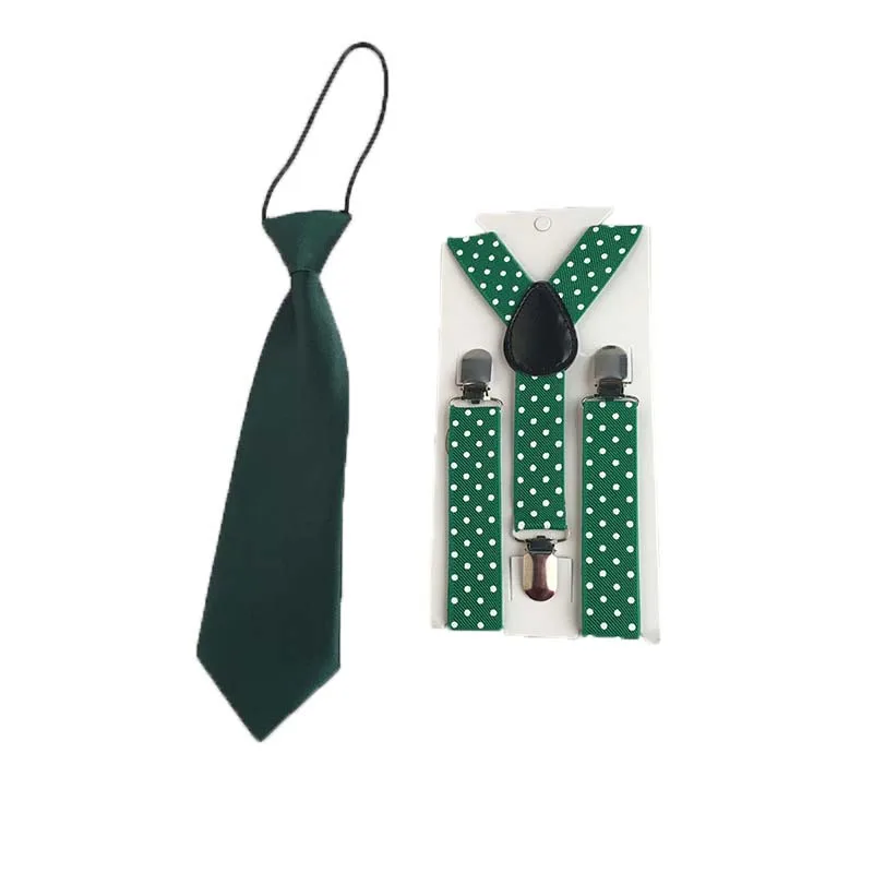 Kid 2Pcs Bowtie Suspenders Children Wedding Lovely Clothing Accessories Cute school Casual Christmas Hot Prom MW25
