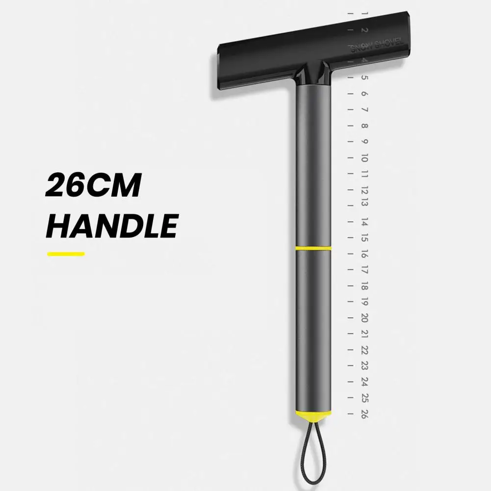 

Windshield Snow Removal Broom Multifunctional Car Snow Ice Scraper with Long Handle for Windshield Tire Stone Removal Tool