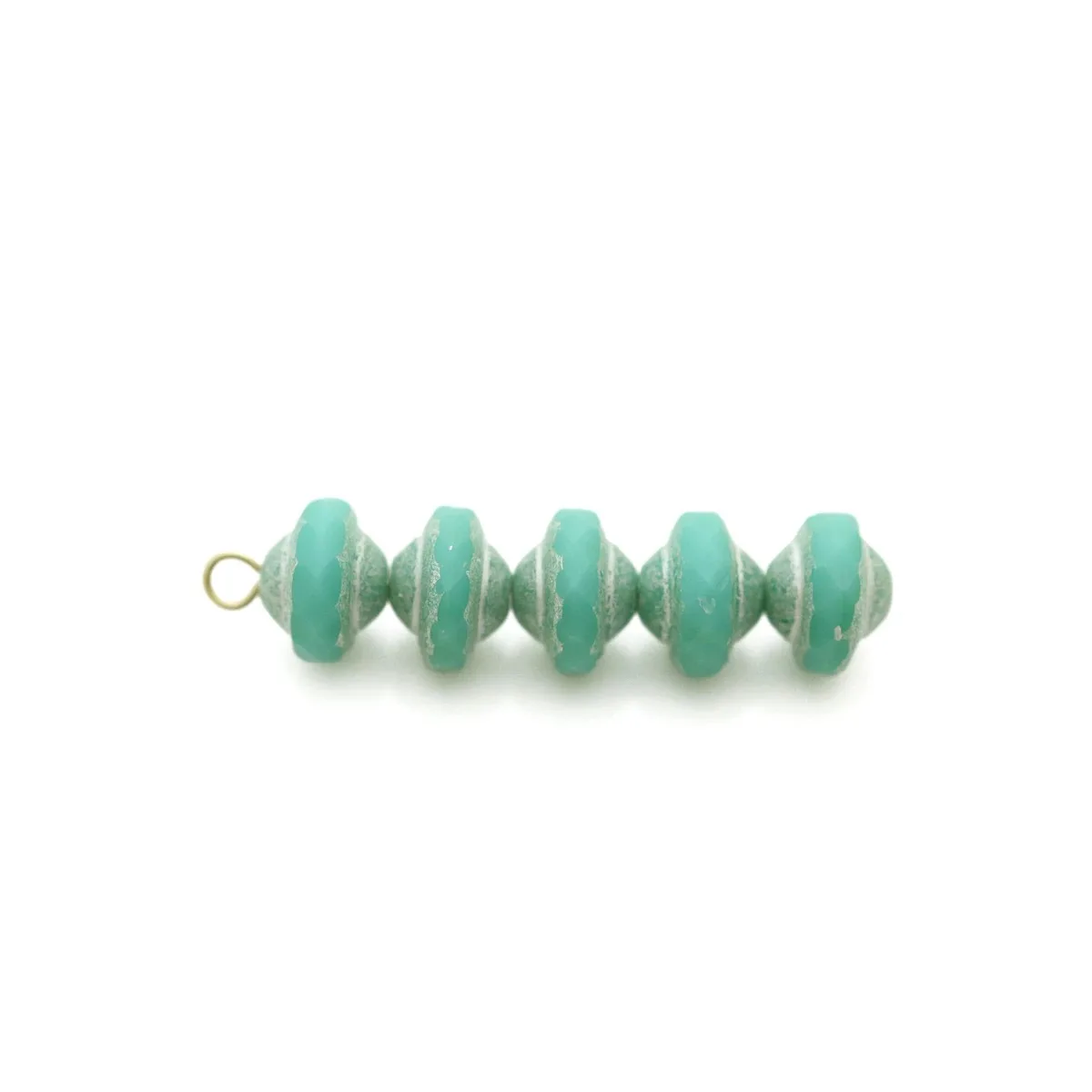 30pieces  6*8mm (Multiple colors) handmade beadeds bracelet necklace earrings loose jewelry DIY semi-finished production