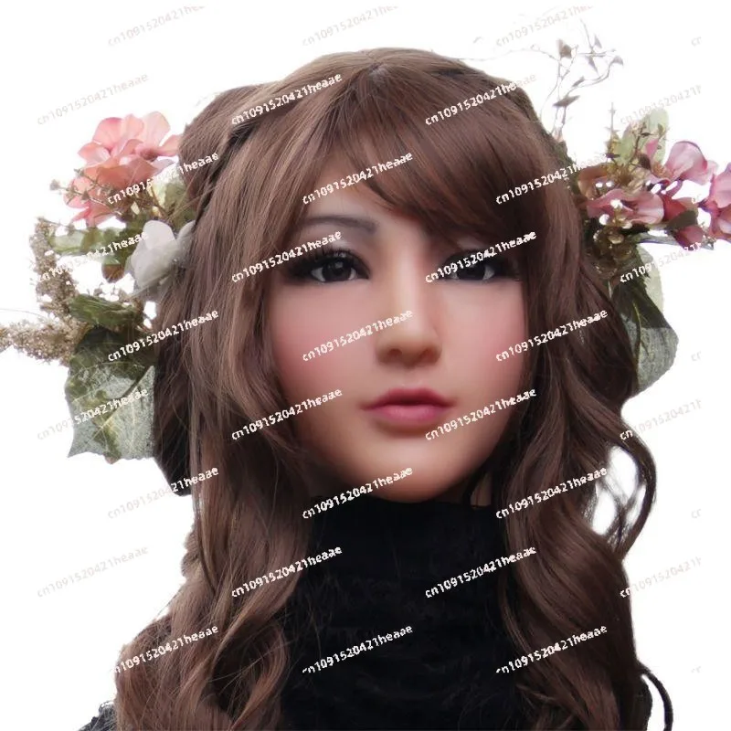 

Suitable for adult full face headgear mannequin silicone mask all-inclusive cosplay simulation