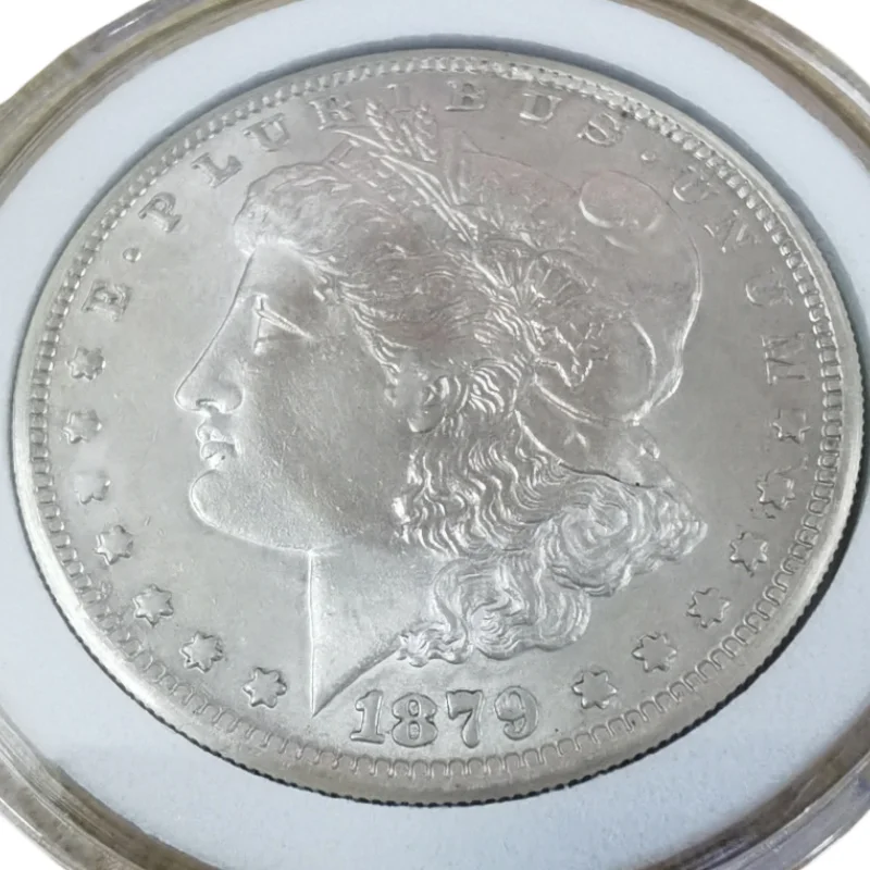 US 1879-CC Morgan Dollar in 90% pure silver 38.1mm Copy