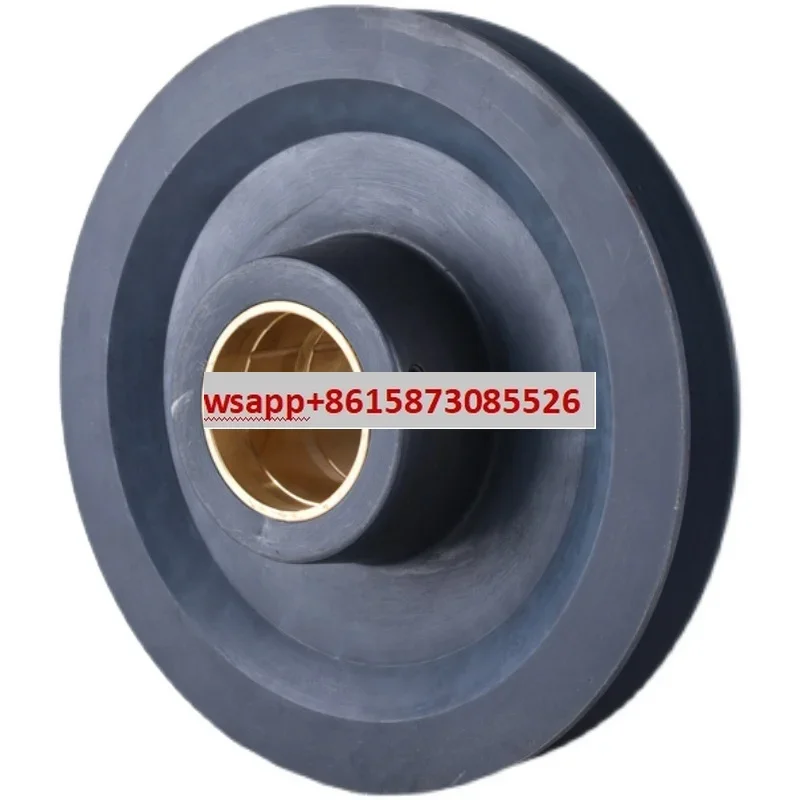 Tower crane rope pulley 330 * 80 * 120 tower crane accessories lifting copper sleeve guide pulley MC Huai'an nylon pulley