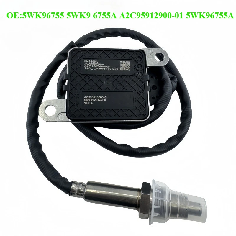 

5WK96755 5WK9 6755A A2C95912900-01 5WK96755A Nitrogen Oxide Sensor Nox Sensor Compatible Fits for Cummins Uninox Kubota Kendt