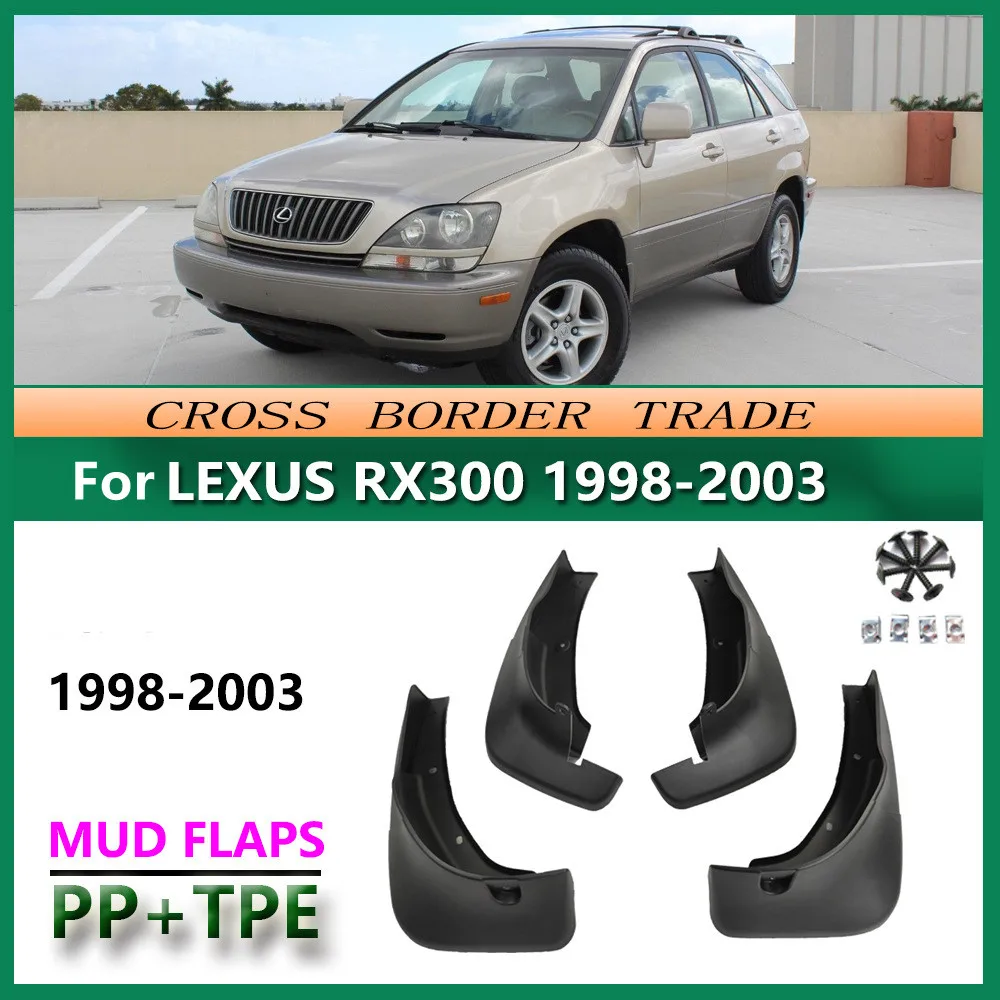 

4x брызговики для Lexus RX300 RX330 RX350 RX400h 1998 1999 2000 2001 2002 2003 брызговики брызговики шины брызговики
