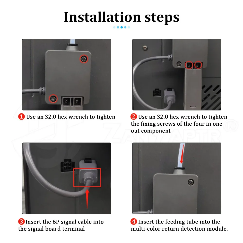 وحدة كشف العودة لـ Anycubic Kobra 3 Combo/Kobra S1 Combo مجموعة ملحقات البديلة الأصلية Anycubic ACE Pro