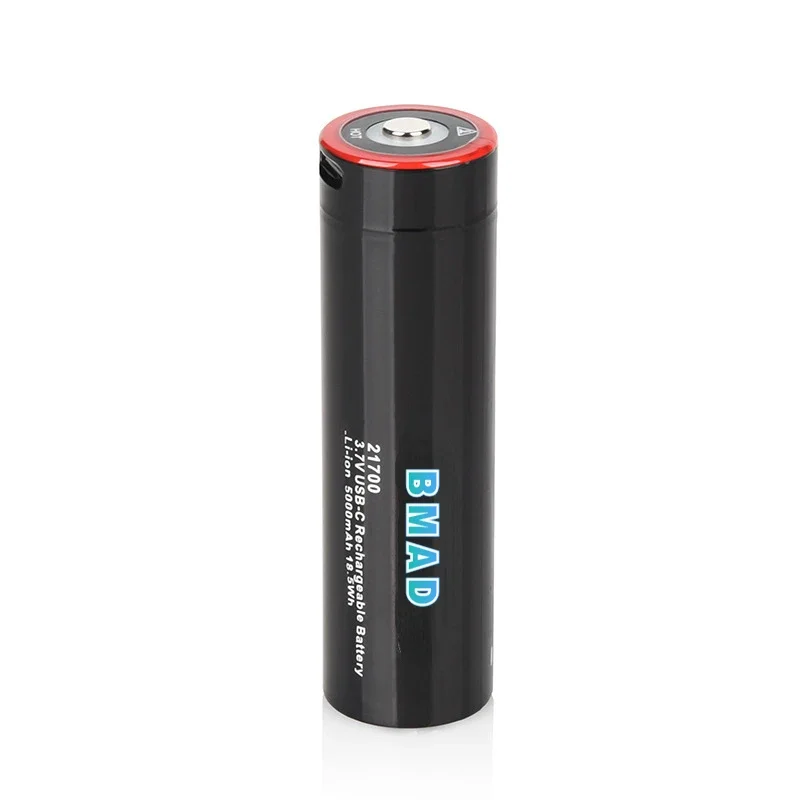 Lithium-ion Battery Suitable for Toy Camera and Flashlight AA Rechargeable Battery 5000mAh 21700 3.7V