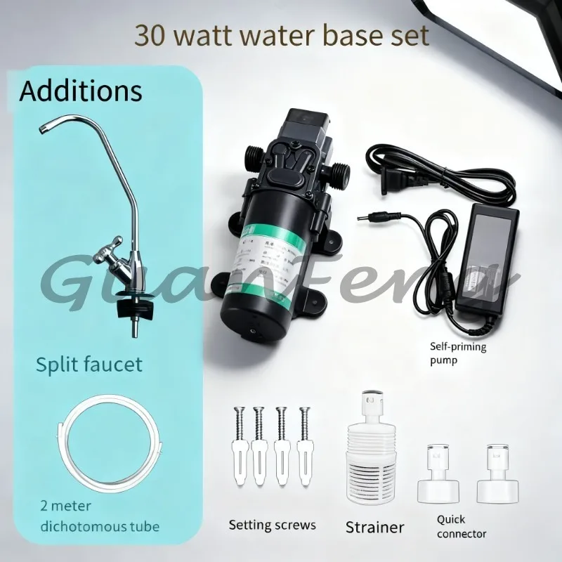 15W/30W Self-Priming Pump, Bucket Automatic Water Feeding Pump for Handwashing Station, Auto Start & Stop