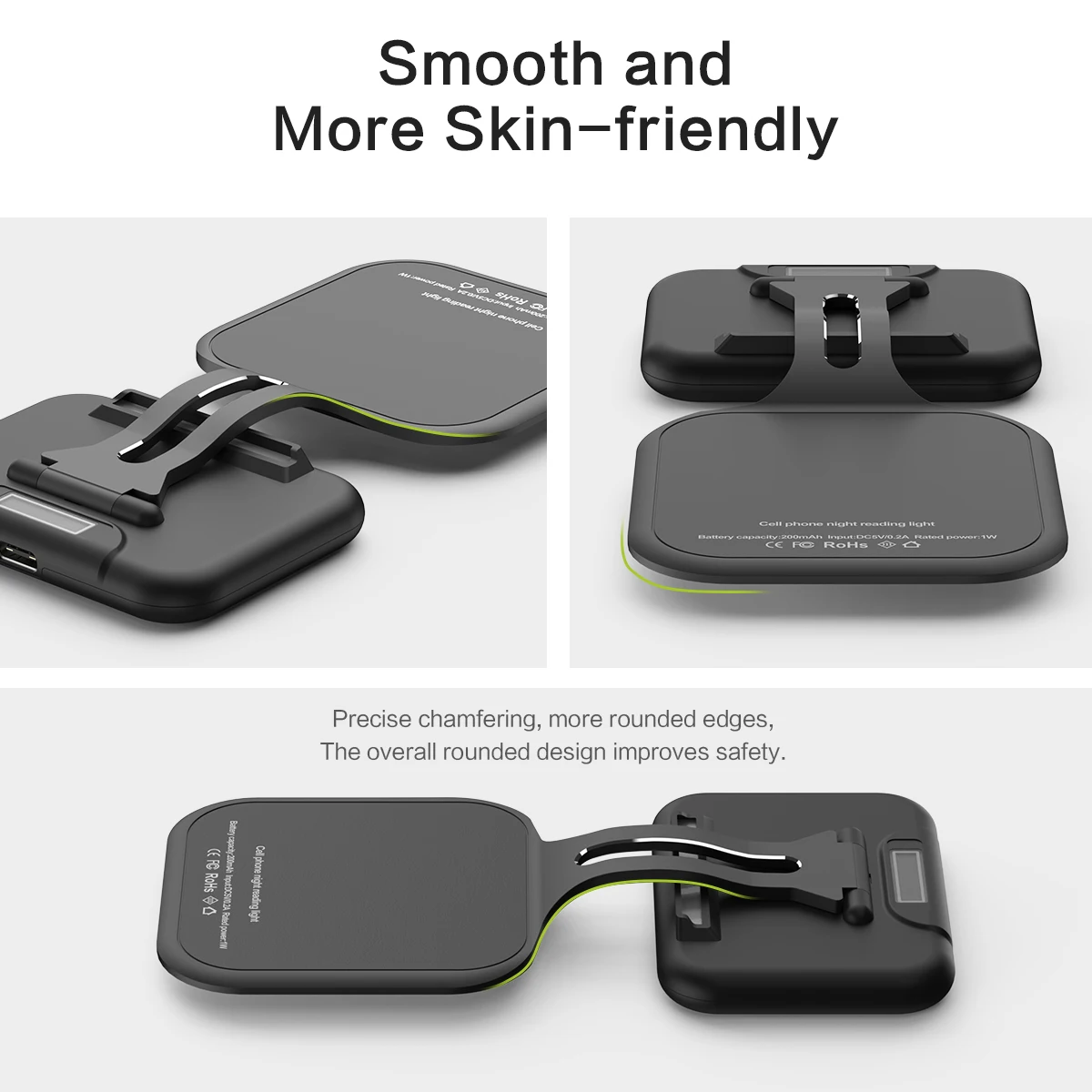 Magnetic Night อ่าน Eye-ป้องกันไฟเติมสำหรับ iPhone Samsung Xiaomi Light Bar