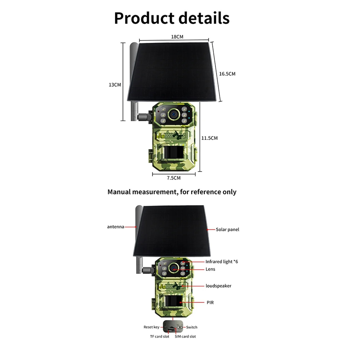 【Today Only@】Solar Camera