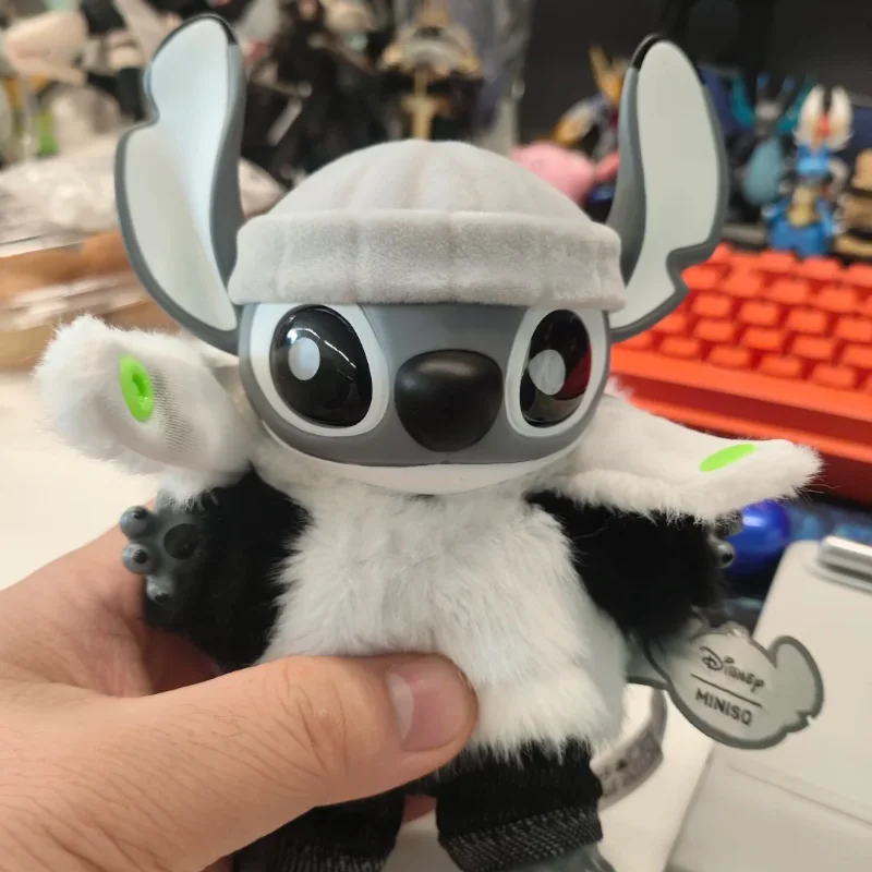 Autentico miniso in edizione limitata Stitch Genz Street Limited Panda Peluche Simpatico ciondolo per bambola alla moda può essere utilizzato come ornamento regalo