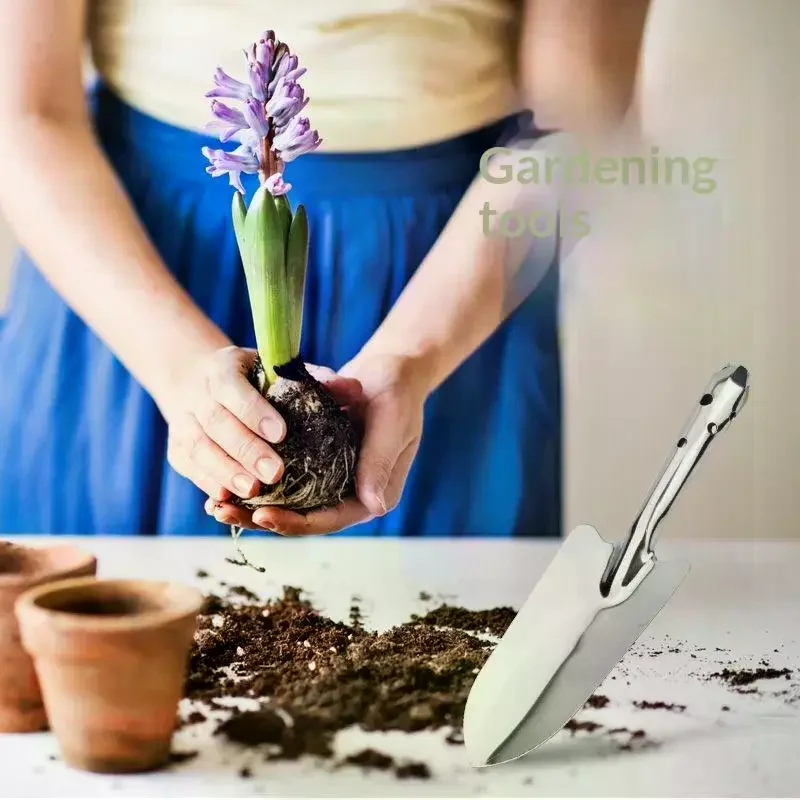 Sekop Kecil Baja Tahan Karat A - Gardening Tools Spade ulasan dan harga