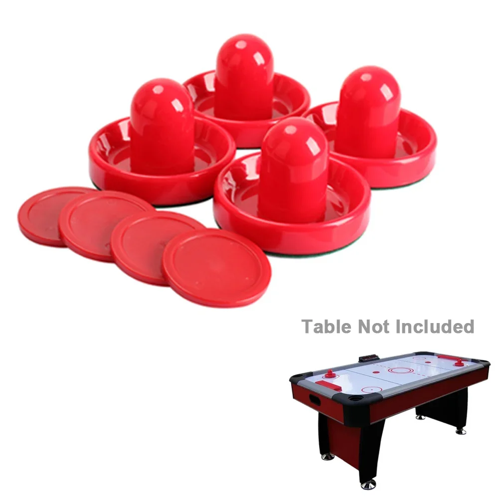 Plastic Air Hockey Inline and ABS Air Hockey Disc Parts for Tables Game Black Air Hockey Accessories Ball Sport Tools