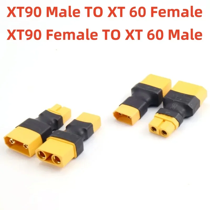 4 stücke XT60 Stecker/Buchse auf XT90 Stecker/Buchse Adapter Stecker RC Lipo Batterie Umwandlung DIY Steuer Teile