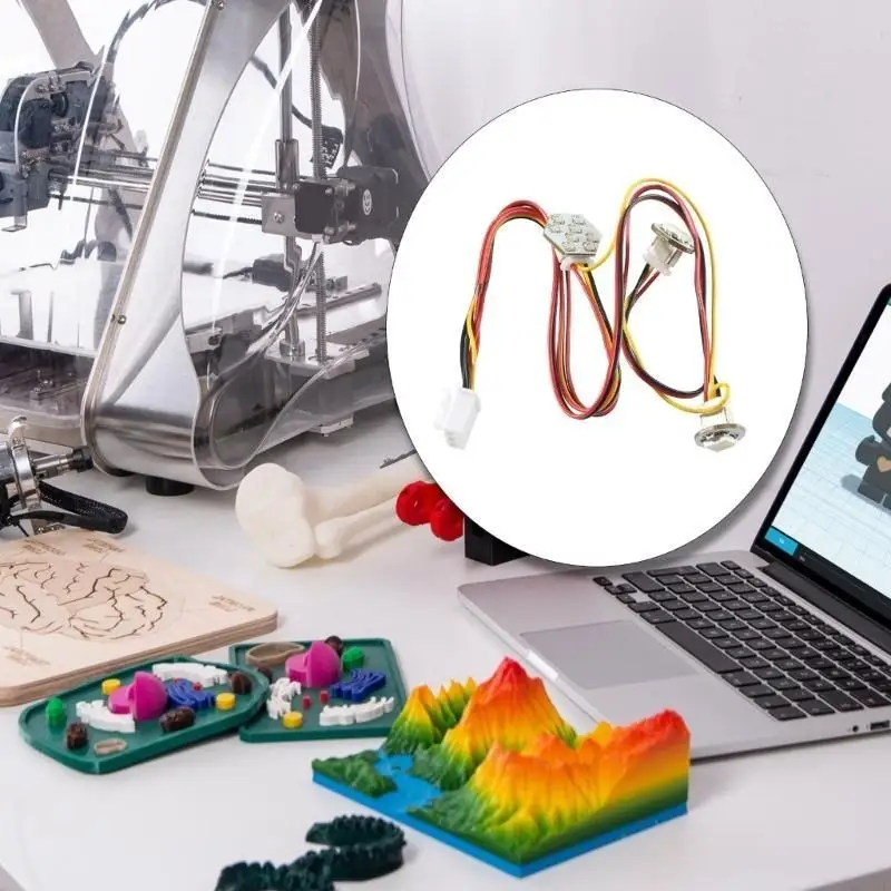 

R58F RGBW MINI -Кнопка PCB PTFE Кабель для Voron 2.4 Stealthburner 3D Printer Accessy