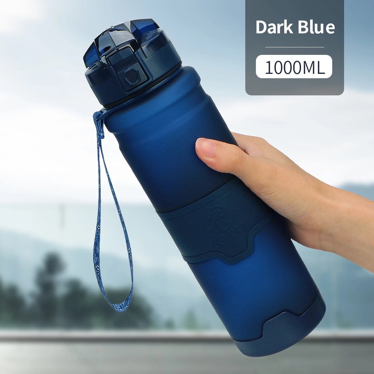 ZORRI Water Bottle High Cost Performance Outdoor Tour Leak-proof Portable Sport Bottle BPA Free Tritan Plastic Drinking Bottle