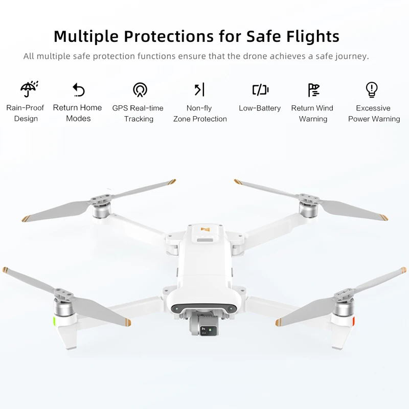 FIMI X8 Pro Camera Drone 4K Professional HD Camera 3-Axis Mechanical Gimbal Smart Obstacle Avoidance RC Quadcopter Toys