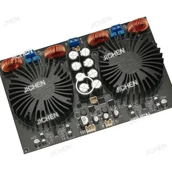 บอร์ดเพาเวอร์แอมป์ YJ-TPA3255 แบบดูอัลคอร์ กำลังสูง 2.0 คลาส D พร้อมฮีทซิงค์สำหรับใช้ในบ้าน