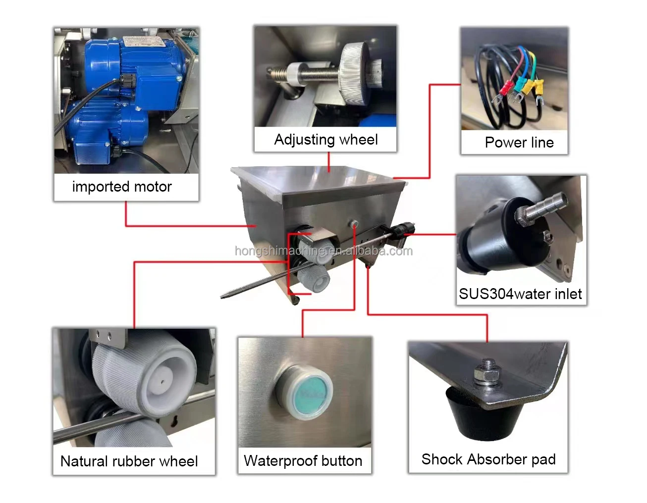 Automatic Pig Collagen Intestine Washing Casing Machine Sausage Casing Tubing Cleaning Machine