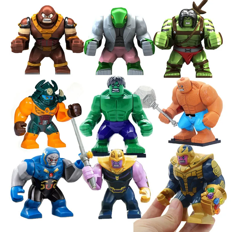 Super Hero Building Blocks Avengers Alliance Action Figure, Hulk Destroyer Assembly Building Block Toys The Boys Children\'s Gift