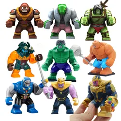 Super Hero Building Blocks Avengers Alliance Action Figure, Hulk Destroyer Assembly Building Block Toys The Boys Children's Gift