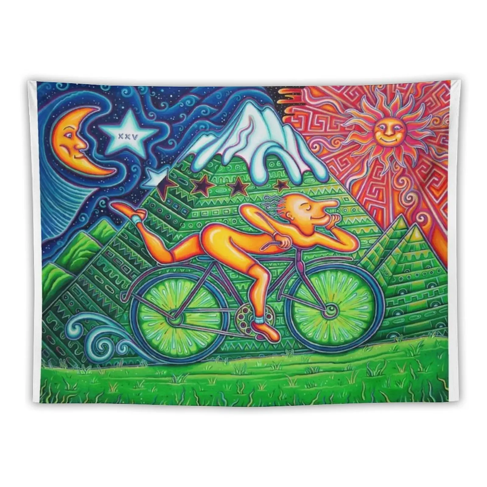 

Bicycle Day Tapestry Home Supplies Bathroom Decor Bedroom Organization And Decoration Tapestry