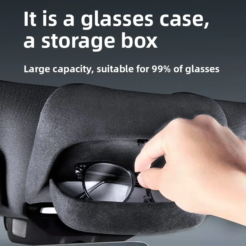 

Suitable for Li Auto L6 L9 L8 L7/One Car Glasses Case, Roof-Mounted Sunglasses Storage Clip, Car Accessories Modification Parts