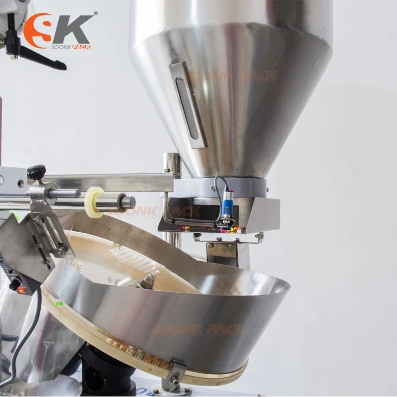 SOONKPACK Hocheffiziente automatische Zählverpackungsmaschine für Kampfertabletten, Kapseln, Tabletten