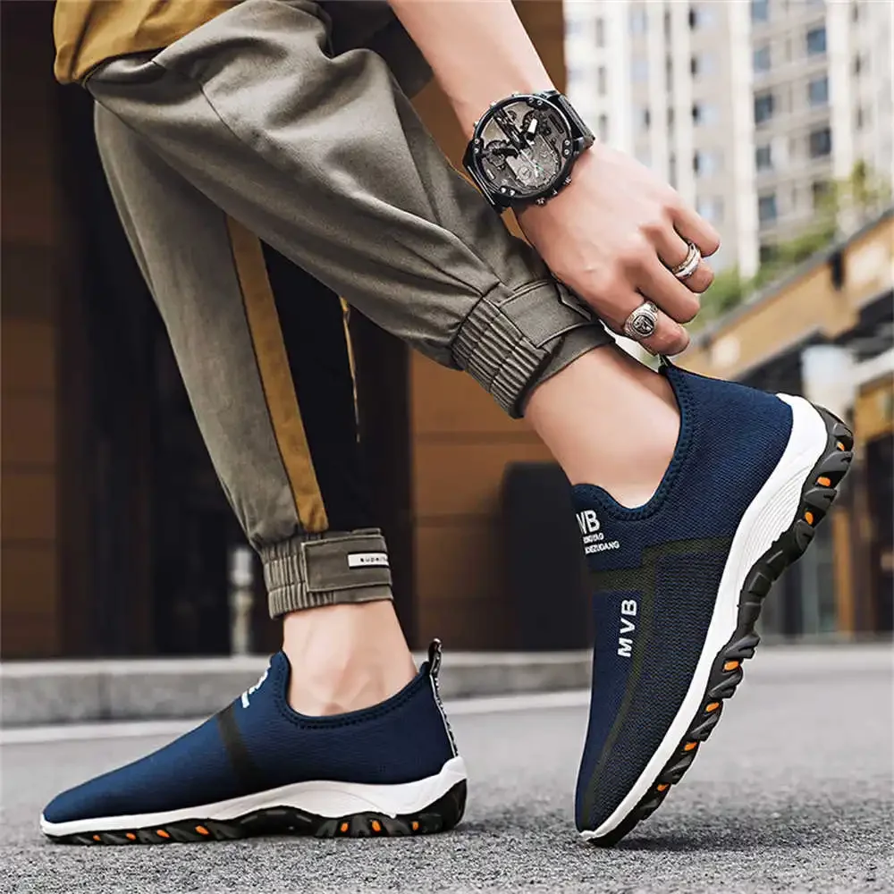 Round Nose Laceless Shoes Men Sneakers White Casual Basketball Men Size 49 Sneakers Sports Topanky Tene Practice Branded